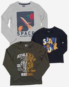 B16212 Boys Long Sleeve T-Shirts