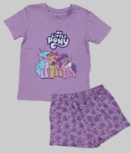 G21872 Girls Short Top Set