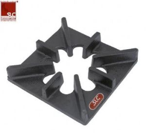 8" x 8" inch SLC Square Pan Support Flower Type