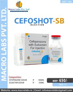 Cefoperazone Sulbactam Sodium Injection
