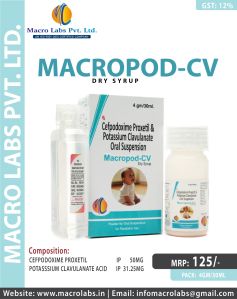 CEFPODOXIME PROXETIL 50MG. +POTASSIUM CLAVUNATE 31.25MG