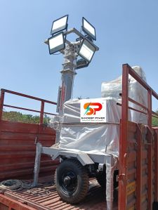 Portable Mobile Lighting Tower