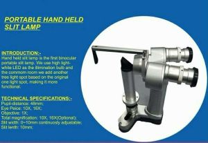 G-Matronix Hand Held Slit Lamp