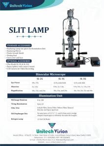 Slit Lamp with two step magnification Haag-Streit type