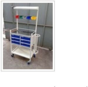Stainless Steel Crash Cart Trolley