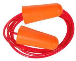 Orange PVC Safety Ear Plug