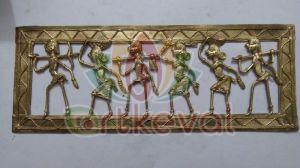 Brass Dhokra Art Wall Hanging