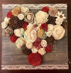Wooden Flower