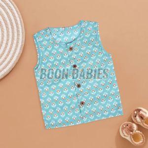 Baby Cool Aqua Blue Cotton Jabla