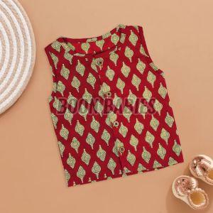 Baby Snail Print Cotton Jabla