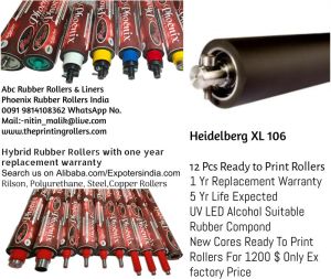 Printing Rollers China Bulk Manufacturing Company Heidelberg Offset press