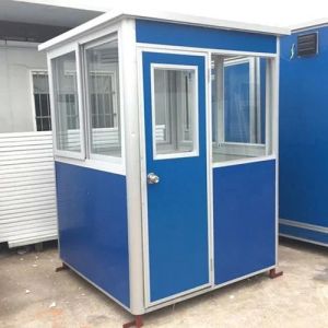 Blue Portable Security Booth