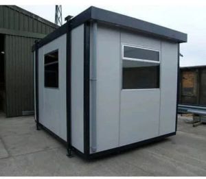 Polished Portable Security Cabin
