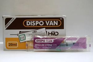 21G HMD Dispovan 20ml Syringe with Needle