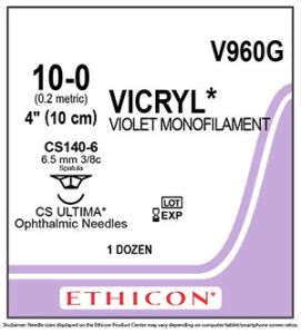 Ethicon V960G Vicryl Suture