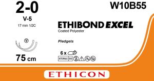 Ethicon W10B55 Ethibond Suture