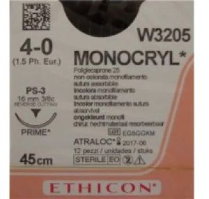 Ethicon W3205 Monocryl Suture
