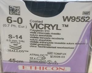 Ethicon W9552 Vicryl Suture