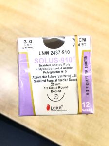 Lotus 2437-910 Sterilised Surgical Needled Suture