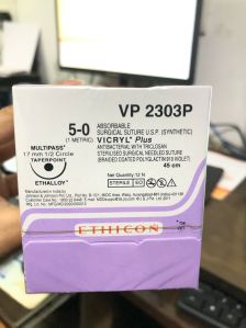 Vicryl Plus Absorbable VP 2303 Surgical Suture