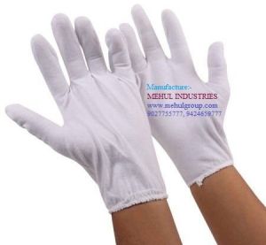 Industrial Heavy Cotton Safety Hand Gloves