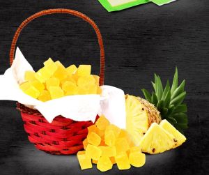 Dehydrated Pineapple Dice