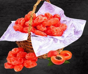 Red Dehydrated Peach