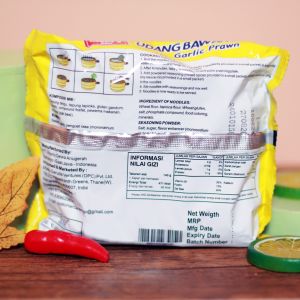 Garlic Prawn Savory Aromatic Instant Meal Noodles