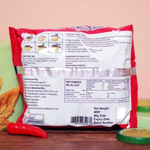 Mom\'s Mie Chicken Garlic Authentic Indonesian Flavour Instant Noodles