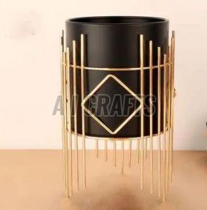 Large Modern Metal Outdoor Plant Stand