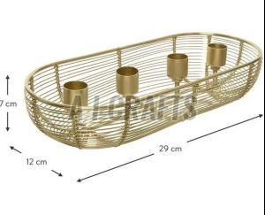 Stainless Steel Candle Holder
