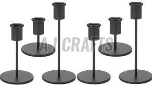 Black Candle Sticks Holder