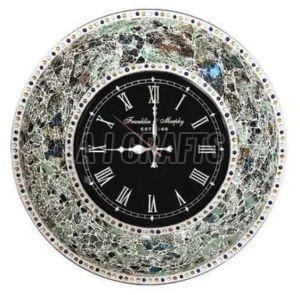 Stone Round Wall Clock