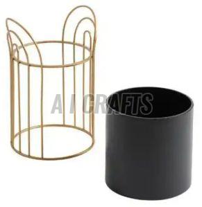 Large Modern Metal Outdoor Plant Stand