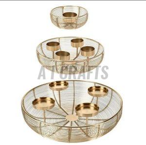 Stainless Steel Candle Holder