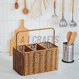 Handmade Jute Storage Basket