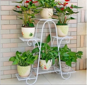 6 Tier Iron Planter Stand