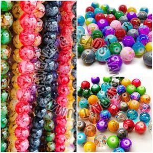 Printed Glass Beads