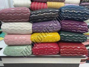 Embroidery Georgette Fabric