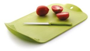 Chop & Drain Vegetables Fruits Chopping Board