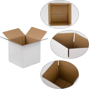 7 Ply 120 GSM 40x30x20 Cm Corrugated Box