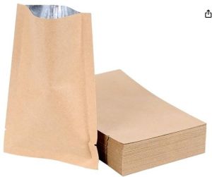 3 Side Seal Paper Pouch