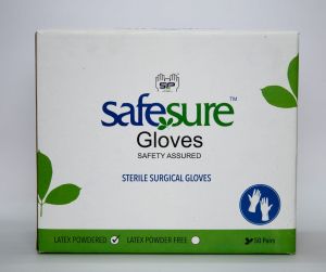 Latex Sterile Surgical Gloves Powdered
