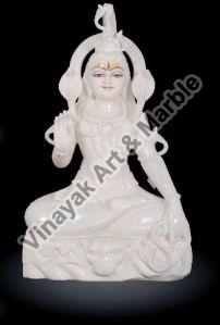 Marble Lord Shiva Statue