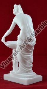 White Marble Statue