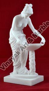 White Marble Statue