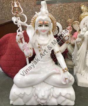 Marble Shiv Statue