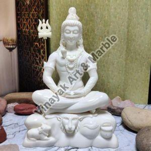 Marble Shiv Statue
