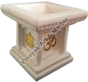 Marble Tulsi Planter