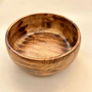 Brown Wooden Bowl